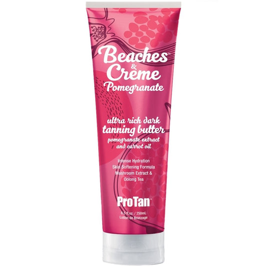 Pro Tan Beaches and Creme Pomegranate Tan Accelerator Lotion,250ml bottle