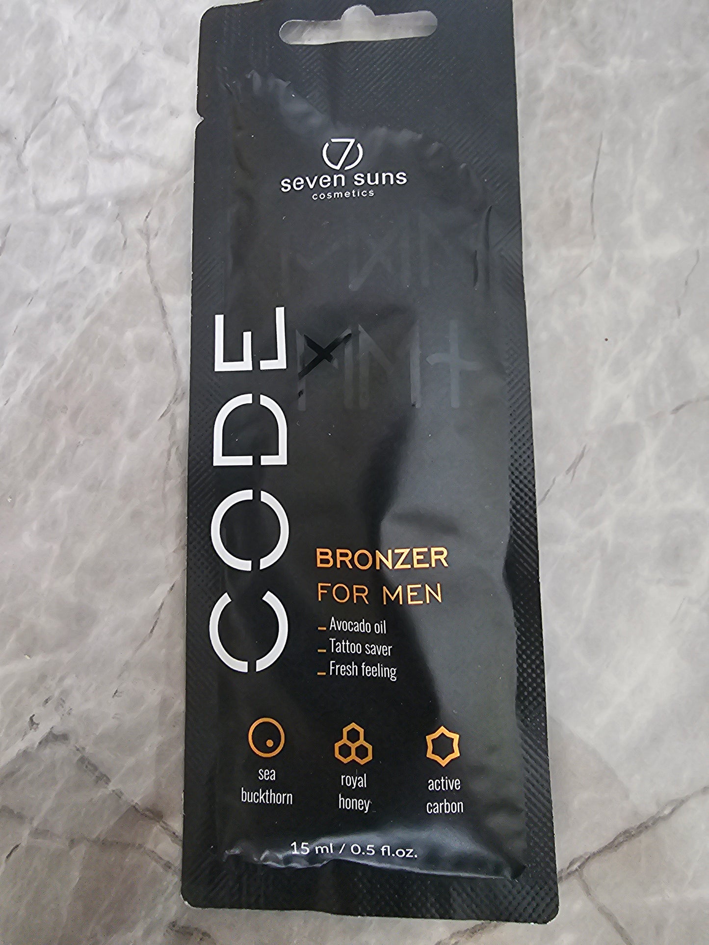 7 Suns Code- Bronzer for men