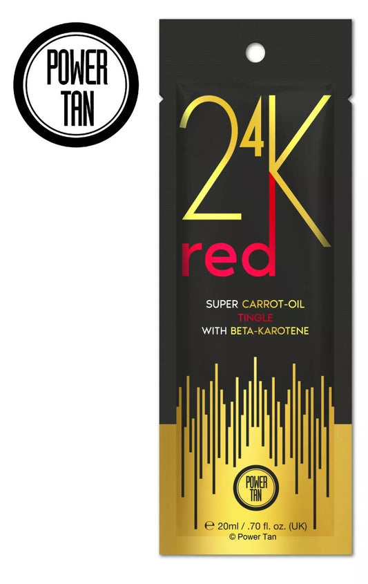 24 K Red- tingle,Power Tan,sachet