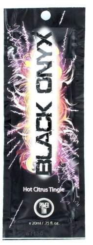 Power Tan Black Onyx - Hot Citrus Tingle - sachet