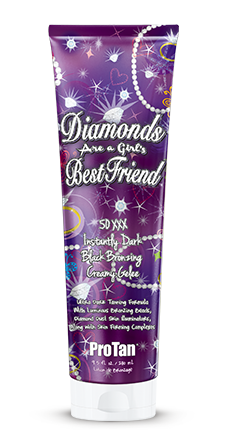 Pro Tan Diamonds 50XXX Instant Dark Black Bronzing Creamy Gelee 280ml